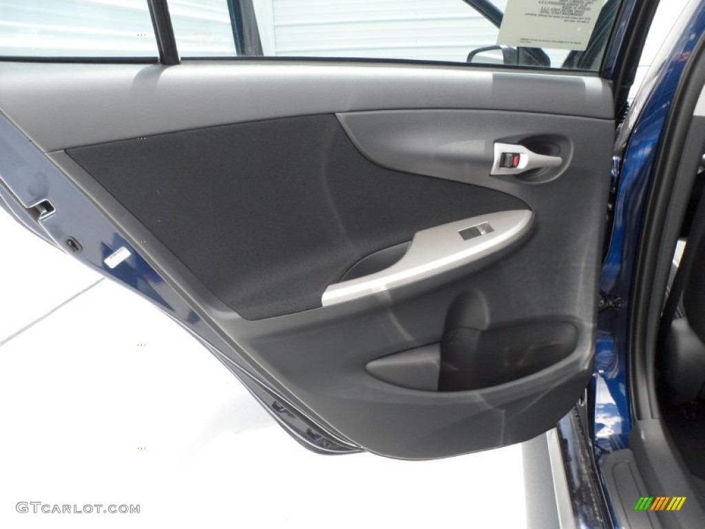2012 Corolla S - Nautical Blue Metallic / Dark Charcoal photo #18