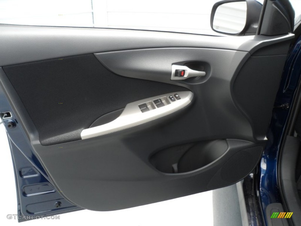 2012 Corolla S - Nautical Blue Metallic / Dark Charcoal photo #20
