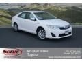 2012 Super White Toyota Camry Hybrid LE  photo #1