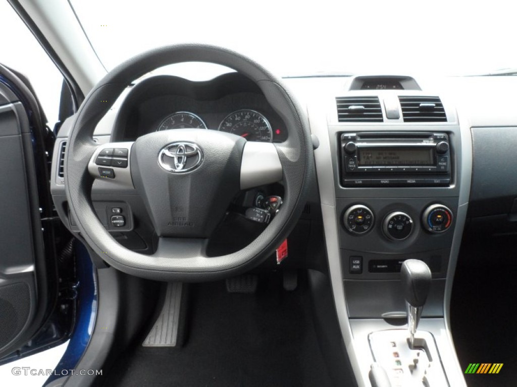 2012 Corolla S - Nautical Blue Metallic / Dark Charcoal photo #24