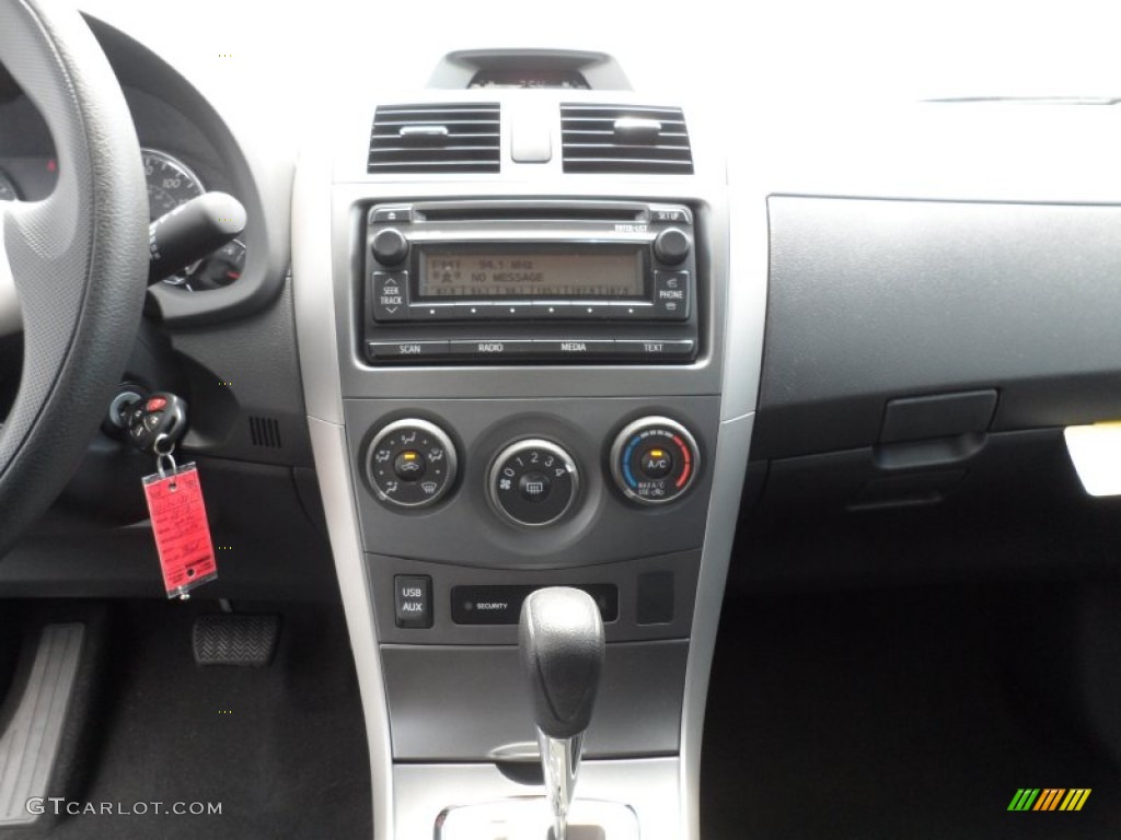 2012 Corolla S - Nautical Blue Metallic / Dark Charcoal photo #25