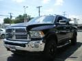 2011 Brilliant Black Crystal Pearl Dodge Ram 2500 HD Laramie Crew Cab 4x4  photo #3