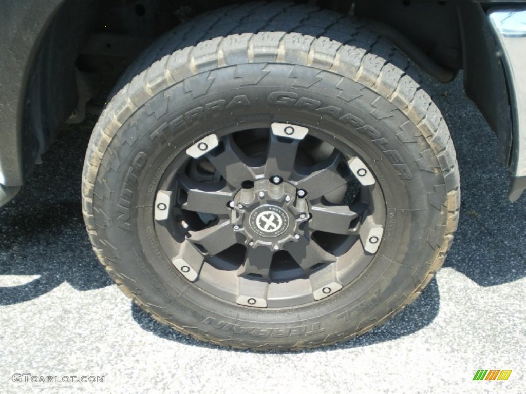 2011 Dodge Ram 2500 HD Laramie Crew Cab 4x4 Custom Wheels Photo #68505244