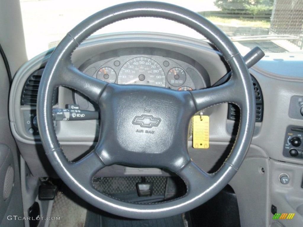 2002 Chevrolet Astro LS Conversion Van Medium Gray Steering Wheel Photo #68507353