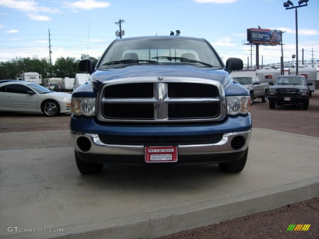 2004 Ram 1500 ST Regular Cab - Atlantic Blue Pearl / Dark Slate Gray photo #16