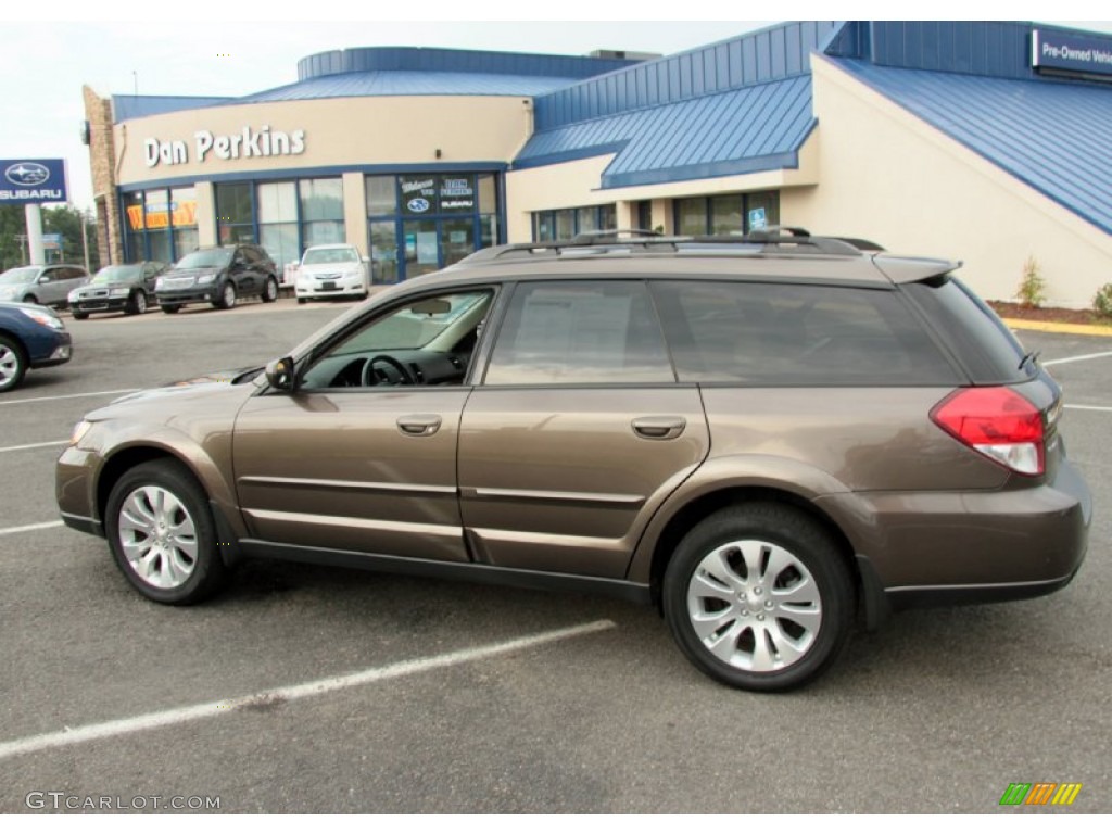2009 Outback 2.5i Limited Wagon - Deep Bronze Metallic / Warm Ivory photo #11