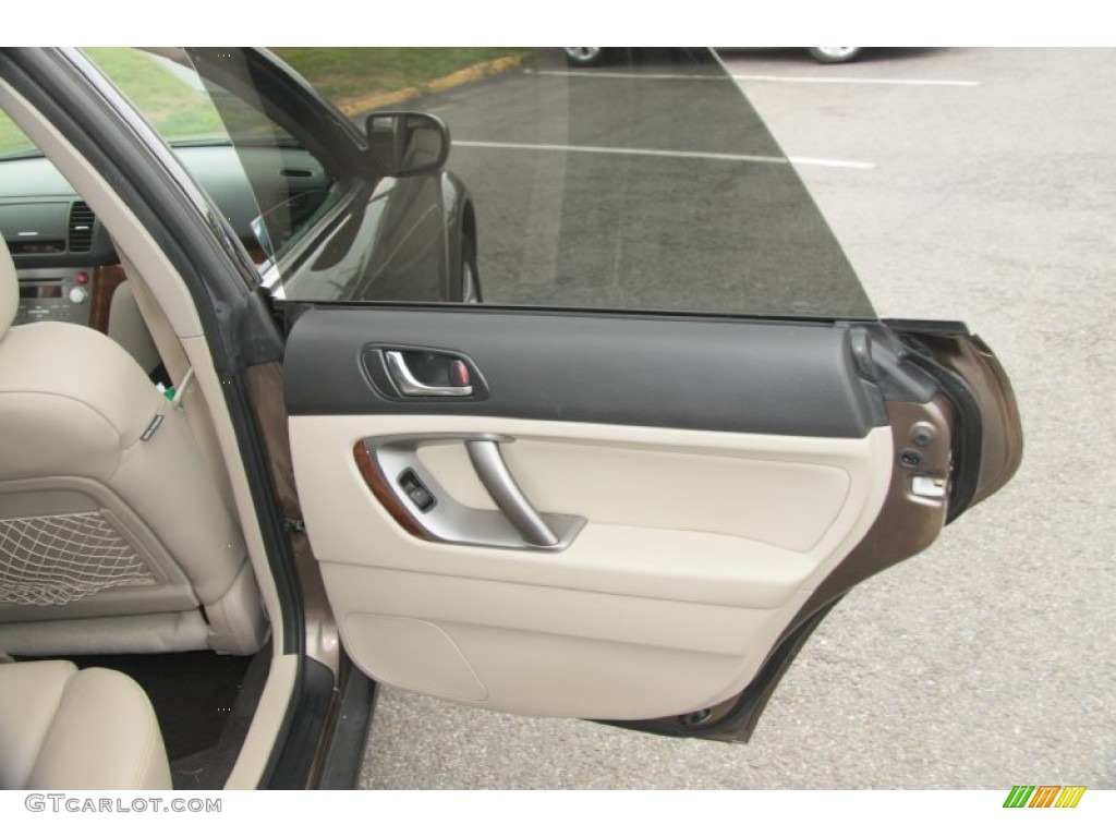 2009 Outback 2.5i Limited Wagon - Deep Bronze Metallic / Warm Ivory photo #22