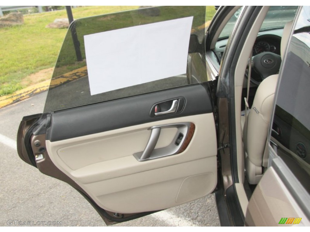 2009 Outback 2.5i Limited Wagon - Deep Bronze Metallic / Warm Ivory photo #24