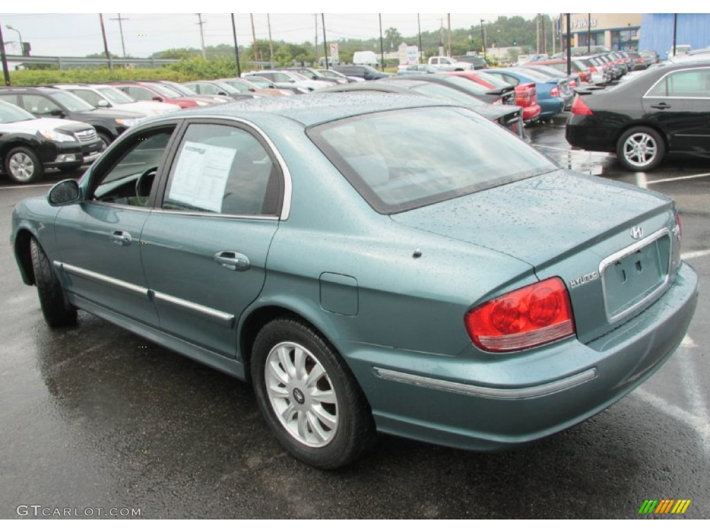 Celadon Green 2005 Hyundai Sonata LX V6 Exterior Photo #68509354