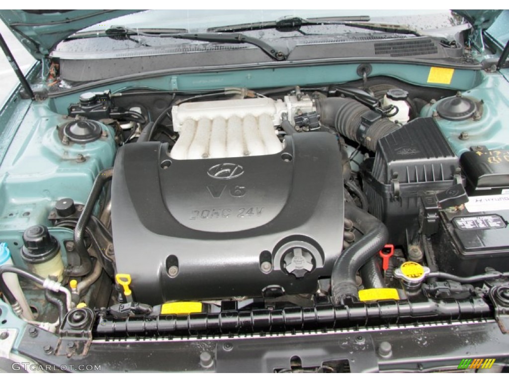 2005 Hyundai Sonata LX V6 2.7 Liter DOHC 24 Valve V6 Engine Photo #68509510