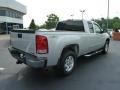 2010 Pure Silver Metallic GMC Sierra 1500 SLE Extended Cab 4x4  photo #3