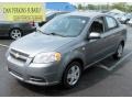 2007 Medium Gray Chevrolet Aveo LS Sedan  photo #1