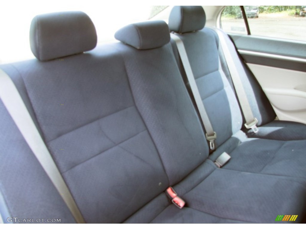 2007 Honda Civic Hybrid Sedan Rear Seat Photo #68510902