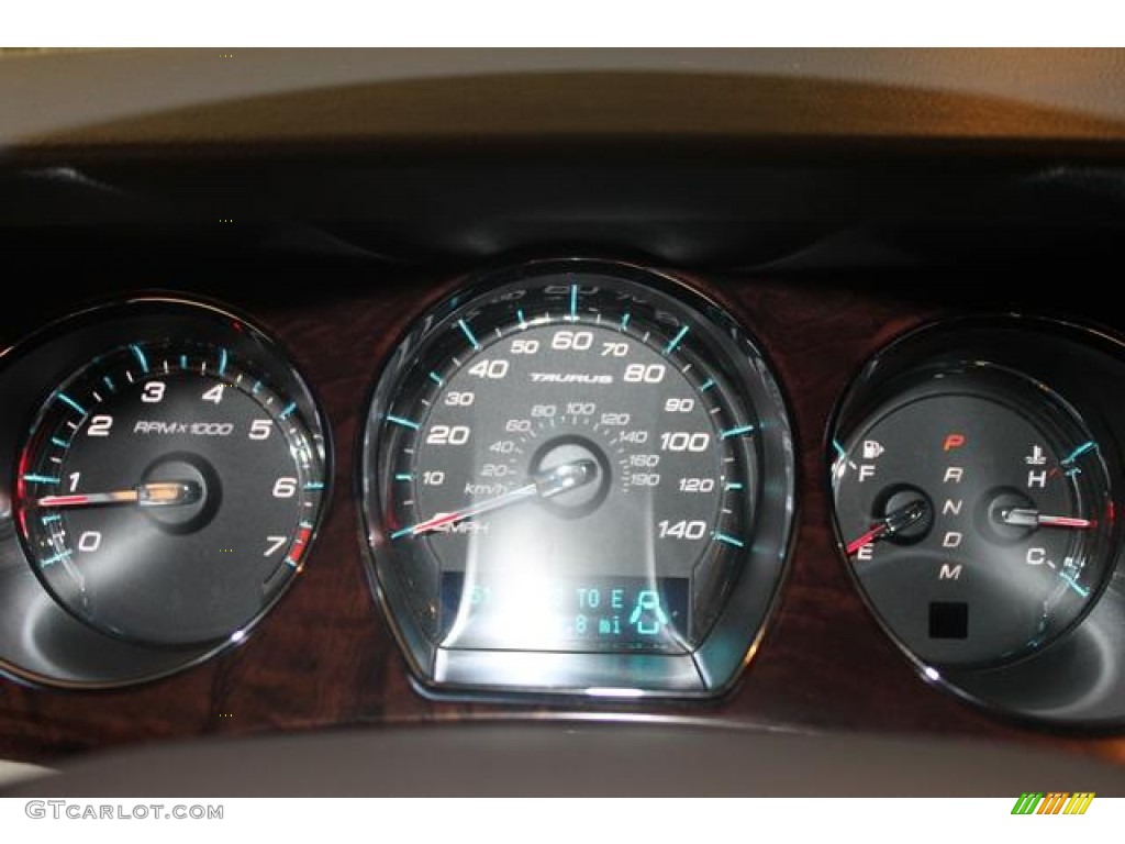 2010 Ford Taurus SEL AWD Gauges Photo #68511949