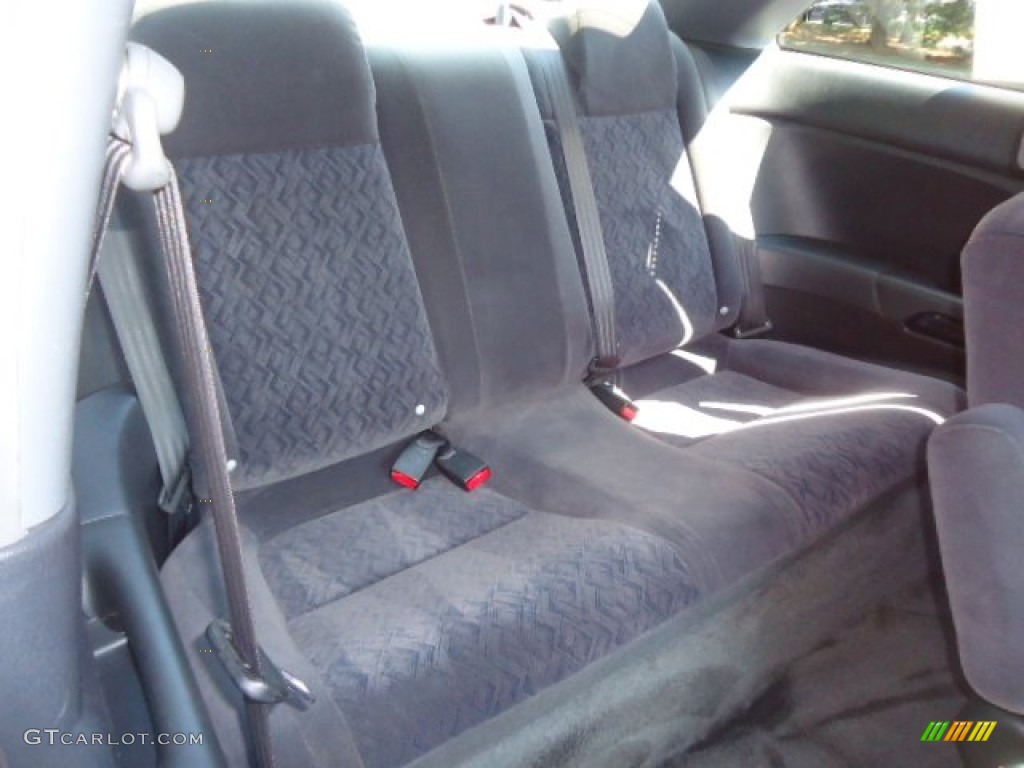 2002 Honda Civic LX Coupe Rear Seat Photos