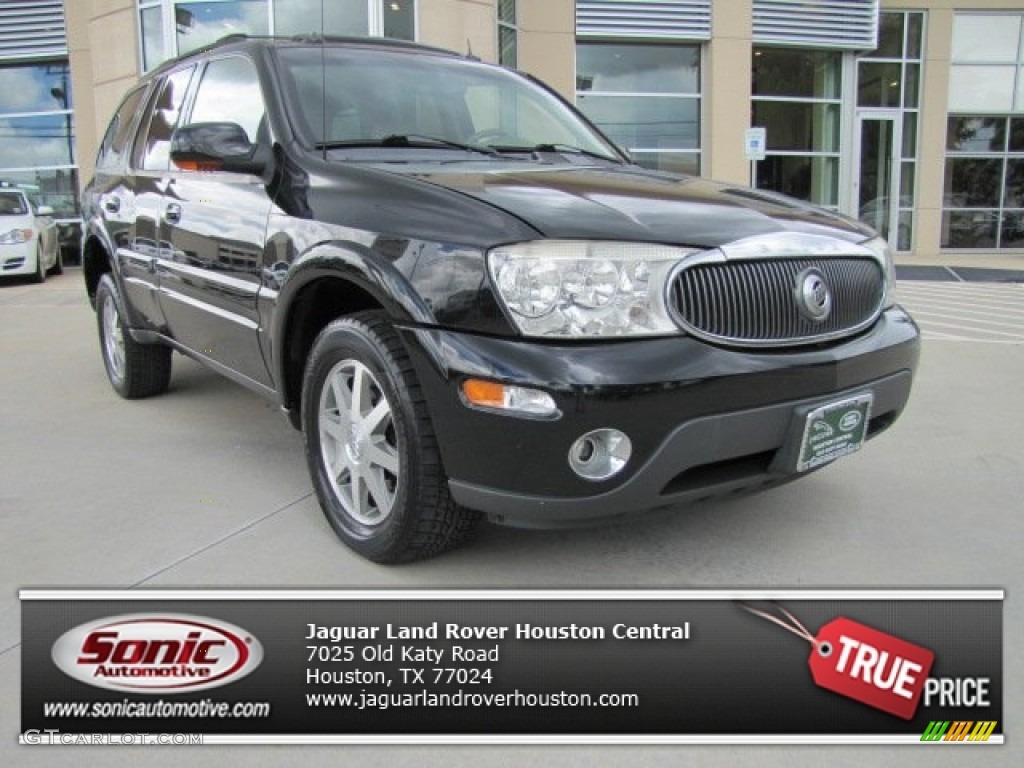 2004 Rainier CXL AWD - Black / Light Cashmere photo #1