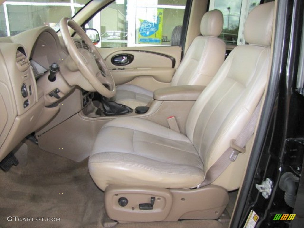 2004 Rainier CXL AWD - Black / Light Cashmere photo #2
