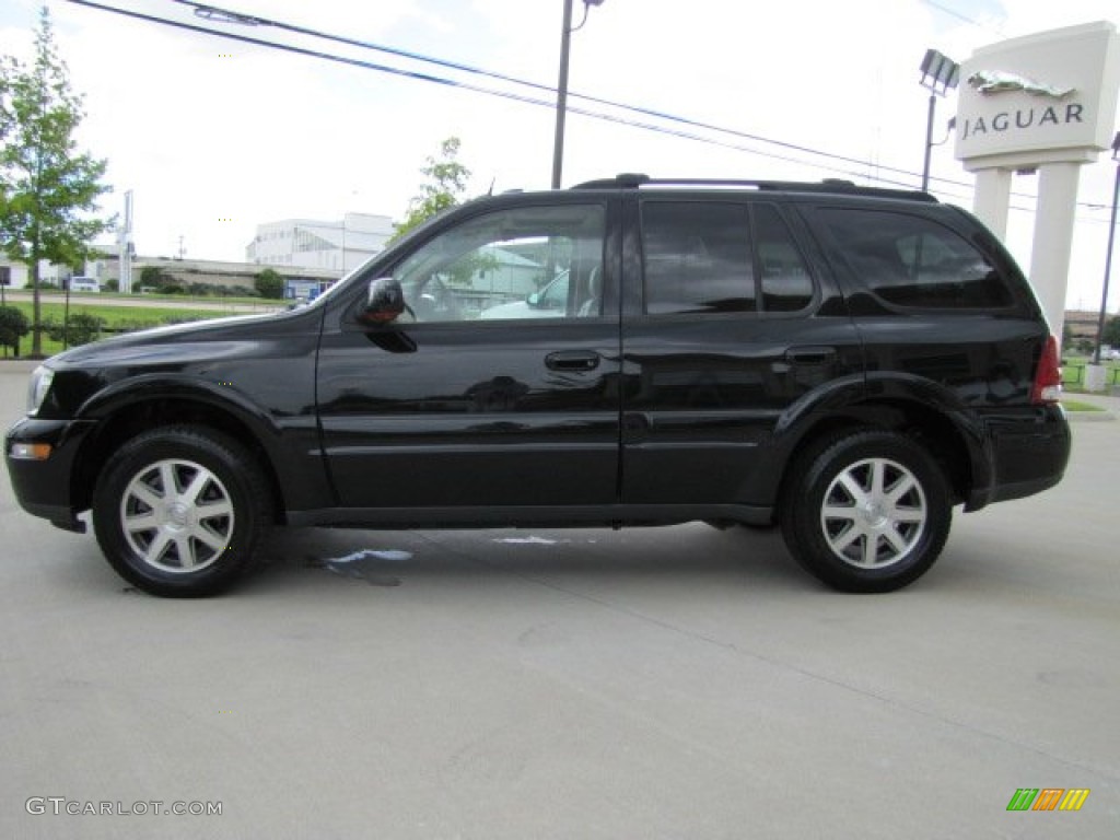2004 Rainier CXL AWD - Black / Light Cashmere photo #7