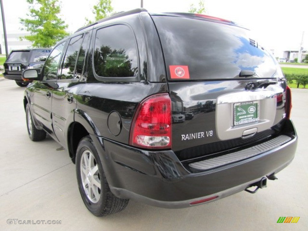 2004 Rainier CXL AWD - Black / Light Cashmere photo #8