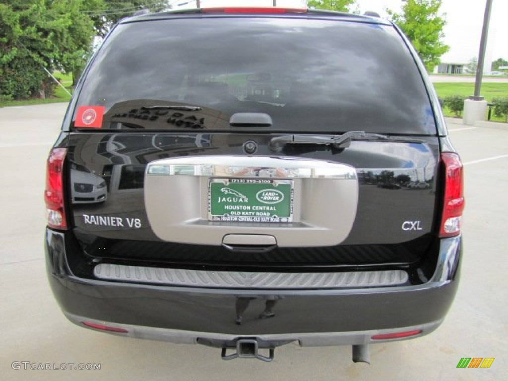 2004 Rainier CXL AWD - Black / Light Cashmere photo #9
