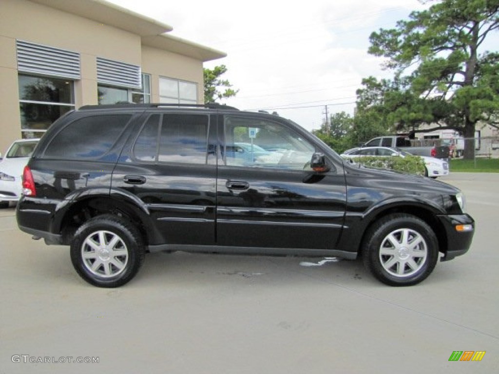 2004 Rainier CXL AWD - Black / Light Cashmere photo #11