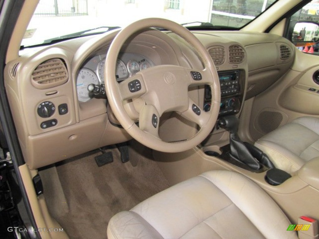 2004 Rainier CXL AWD - Black / Light Cashmere photo #12