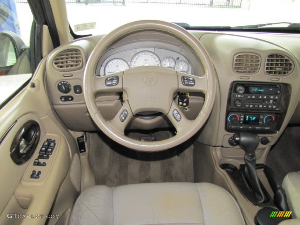 2004 Rainier CXL AWD - Black / Light Cashmere photo #13