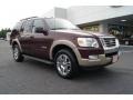 2008 Dark Cherry Metallic Ford Explorer Eddie Bauer 4x4  photo #1