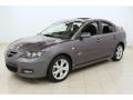 Galaxy Gray Mica 2009 Mazda MAZDA3 s Sport Sedan Exterior