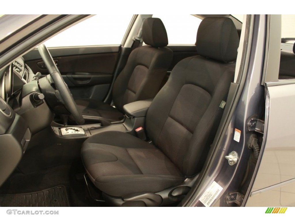 Black Interior 2009 Mazda MAZDA3 s Sport Sedan Photo #68516176