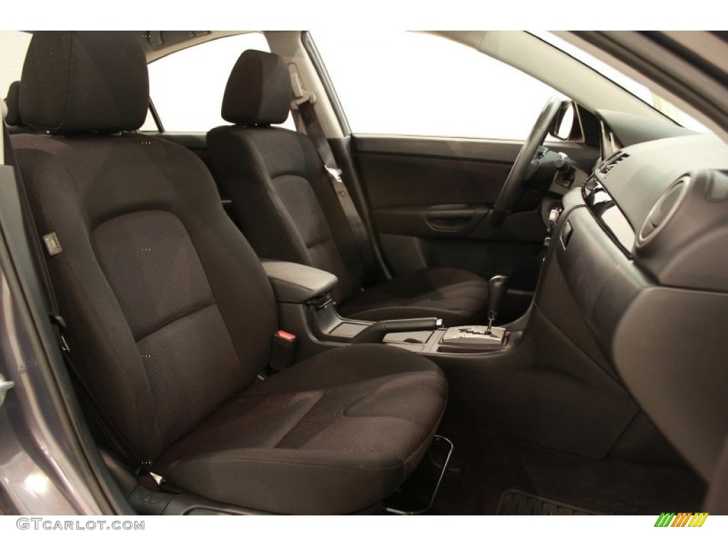 Black Interior 2009 Mazda MAZDA3 s Sport Sedan Photo #68516191