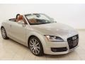 Sahara Silver Metallic 2008 Audi TT 3.2 quattro Roadster