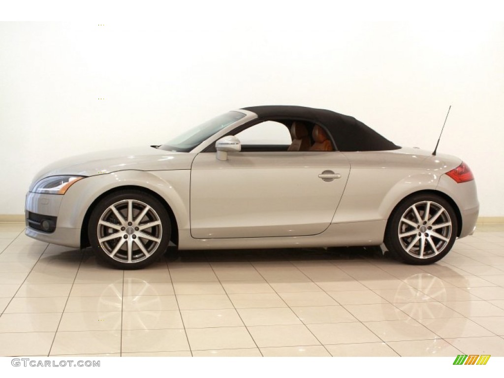 Sahara Silver Metallic 2008 Audi TT 3.2 quattro Roadster Exterior Photo #68516980