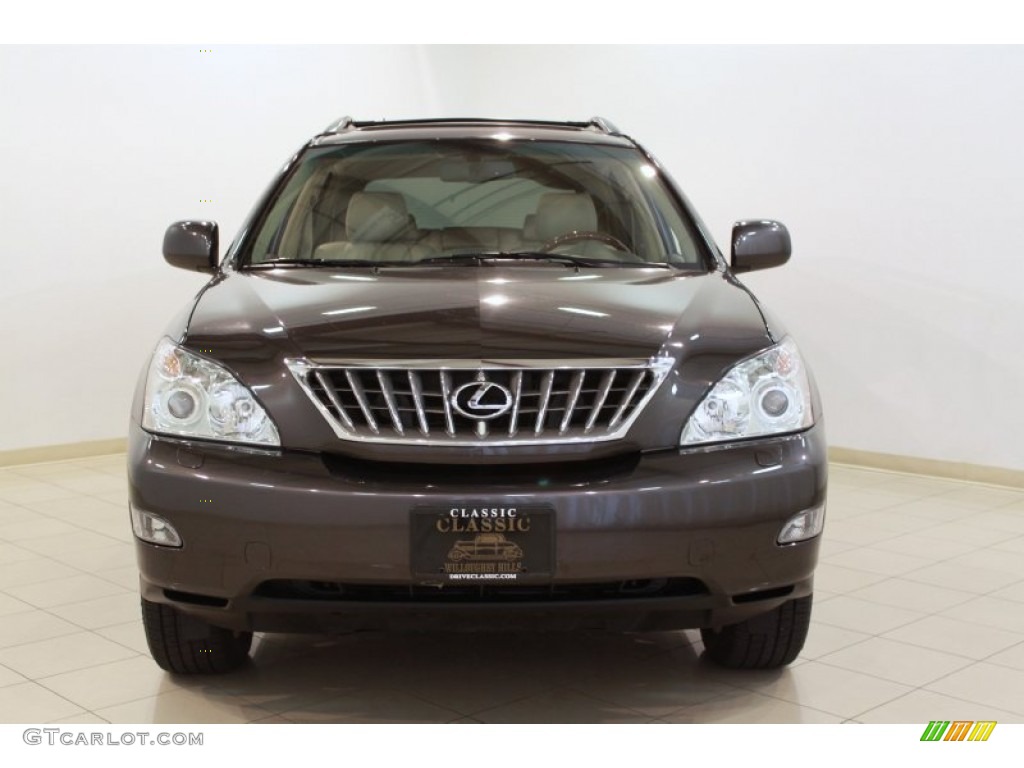 2009 RX 350 AWD Pebble Beach Edition - Truffle Mica / Parchment photo #2