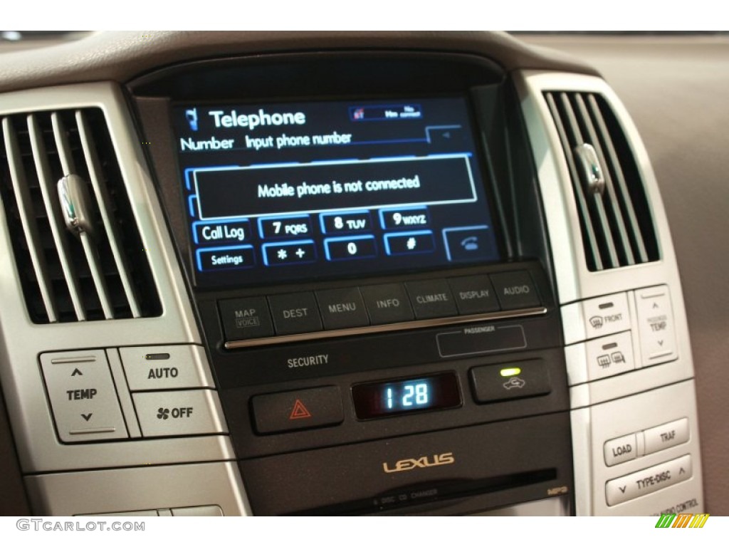 2009 Lexus RX 350 AWD Pebble Beach Edition Controls Photo #68517244