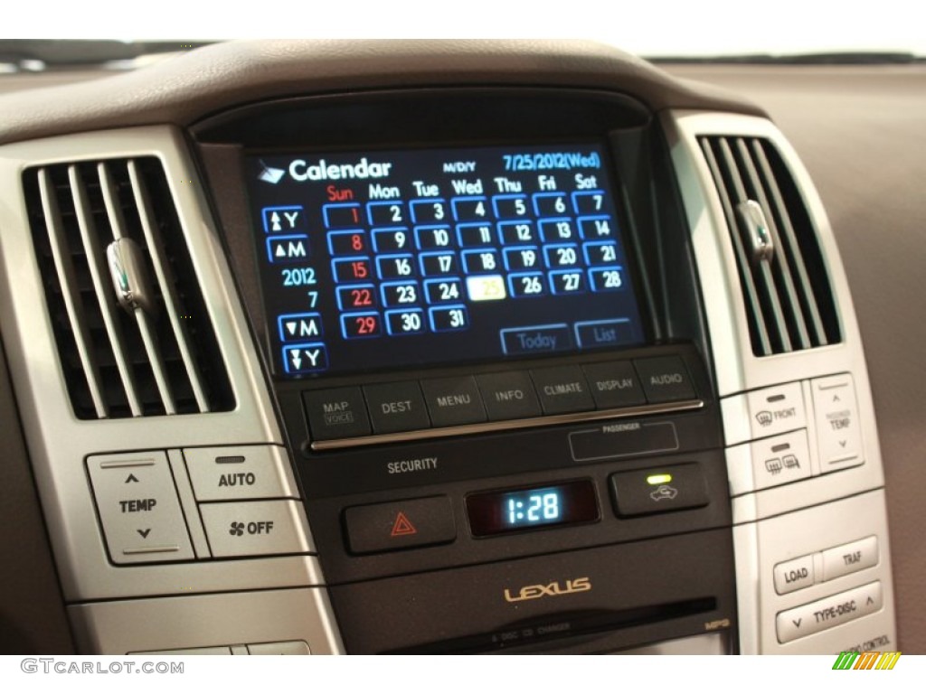 2009 Lexus RX 350 AWD Pebble Beach Edition Controls Photo #68517247
