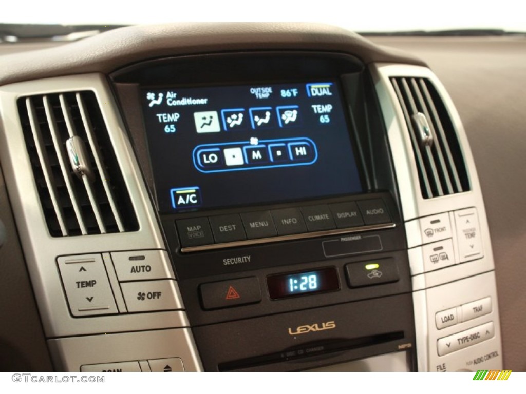 2009 Lexus RX 350 AWD Pebble Beach Edition Controls Photo #68517250
