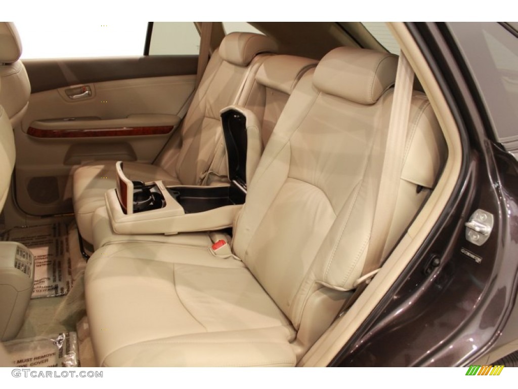 2009 Lexus RX 350 AWD Pebble Beach Edition Rear Seat Photo #68517280