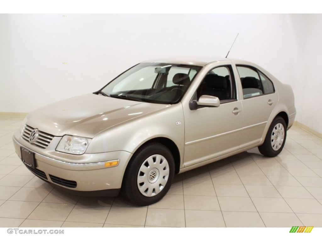 2004 Jetta GL Sedan - Wheat Beige Metallic / Black photo #3