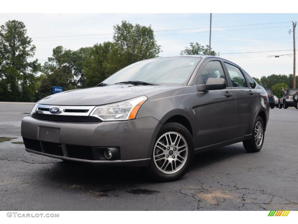 Sterling Gray Metallic 2011 Ford Focus SE Sedan Exterior Photo #68518633