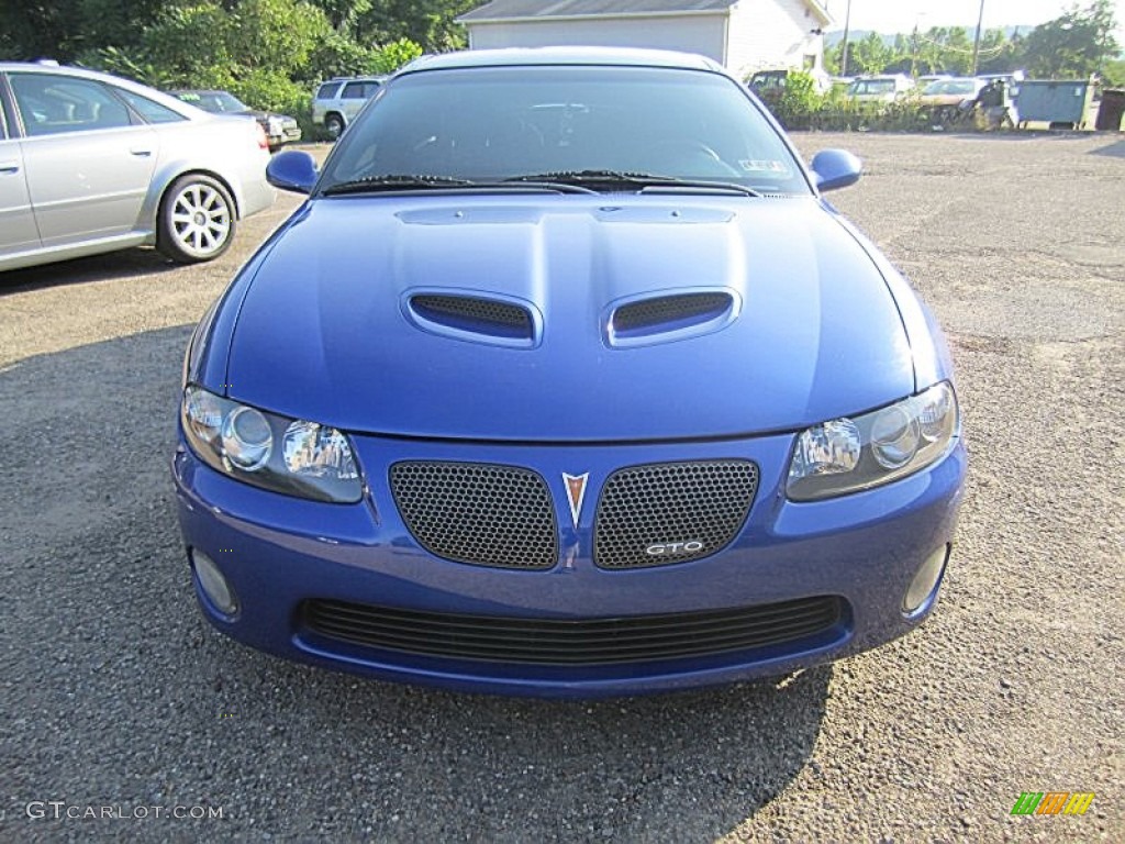 2005 GTO Coupe - Impulse Blue Metallic / Blue photo #11