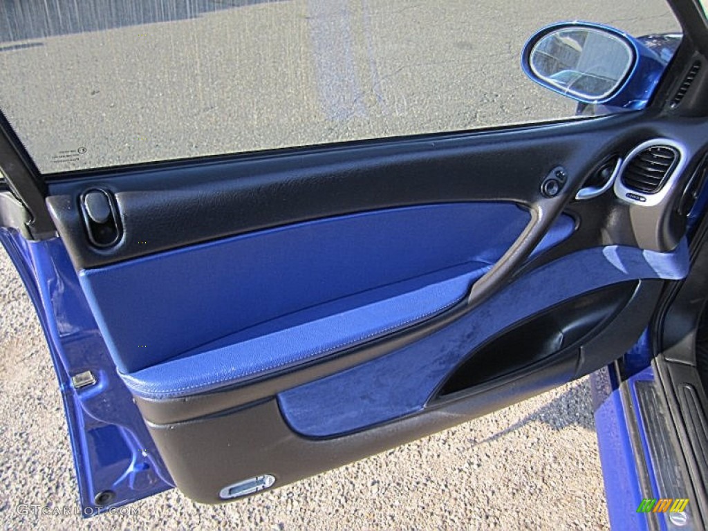 2005 Pontiac GTO Coupe Blue Door Panel Photo #68520097