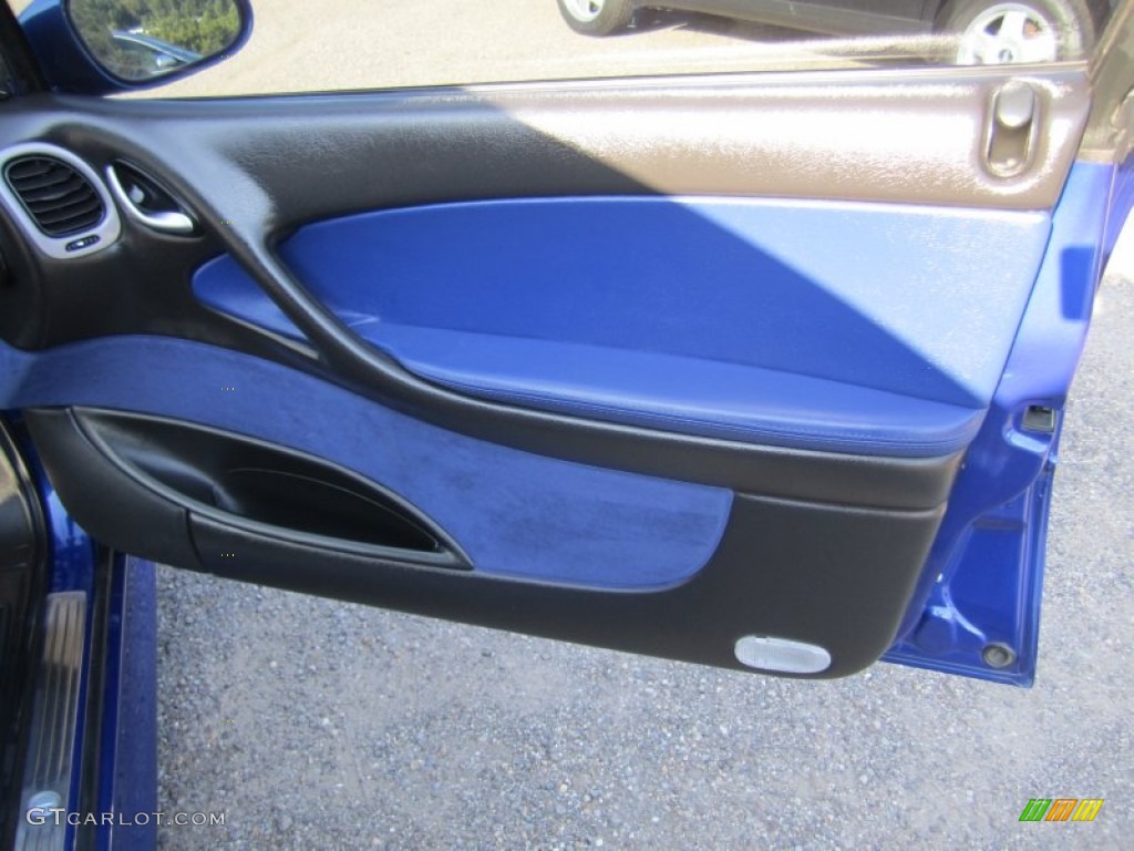 2005 Pontiac GTO Coupe Blue Door Panel Photo #68520109