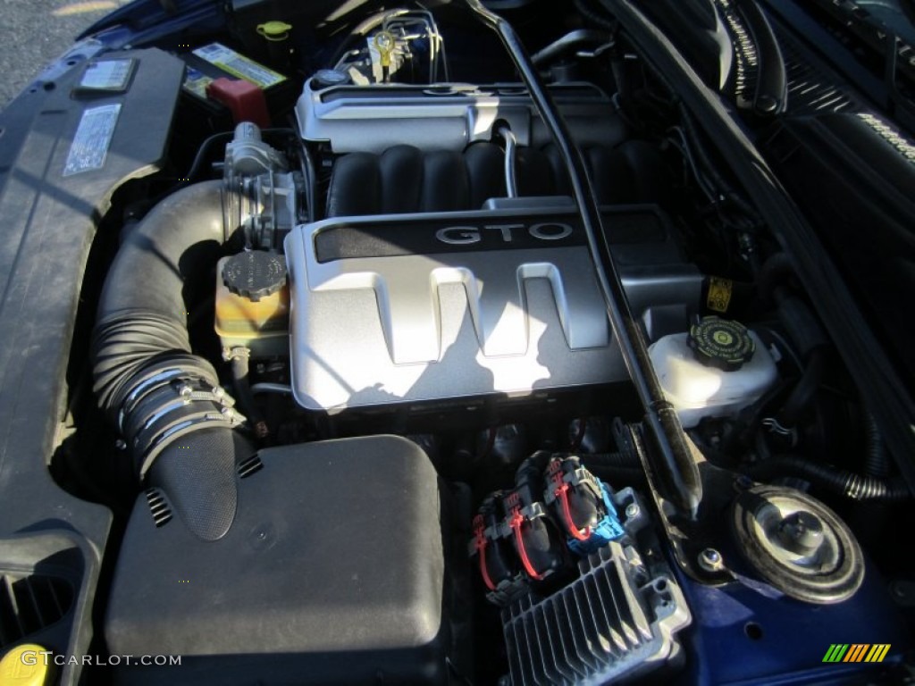 2005 GTO Coupe - Impulse Blue Metallic / Blue photo #21