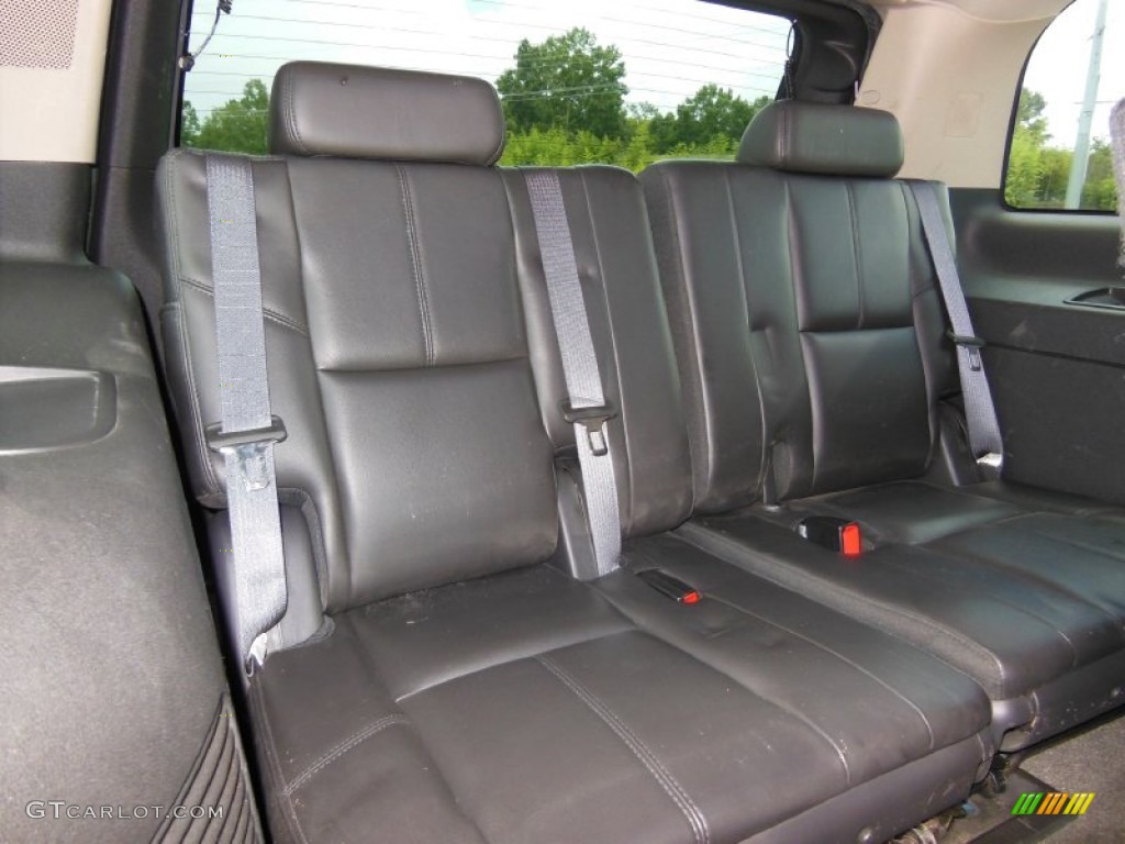 Ebony Interior 2007 Chevrolet Tahoe LTZ Photo #68521024