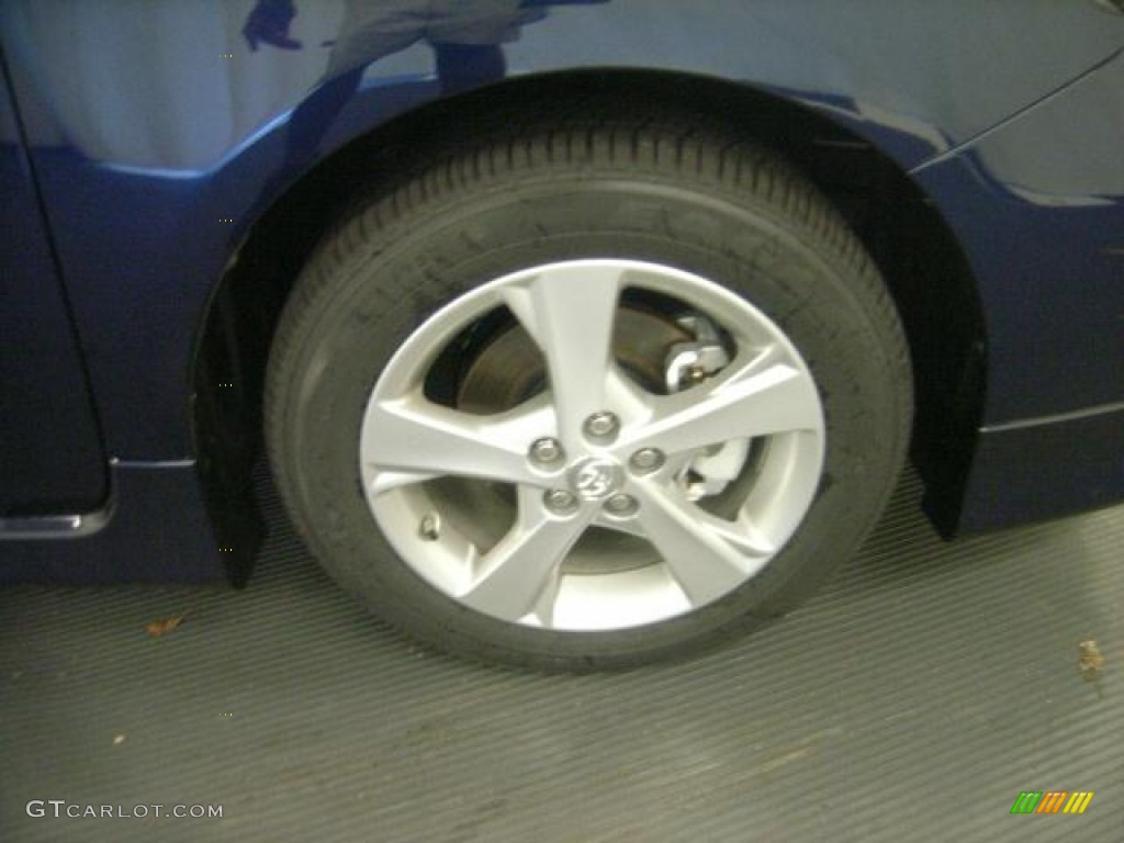 2012 Corolla S - Nautical Blue Metallic / Dark Charcoal photo #5