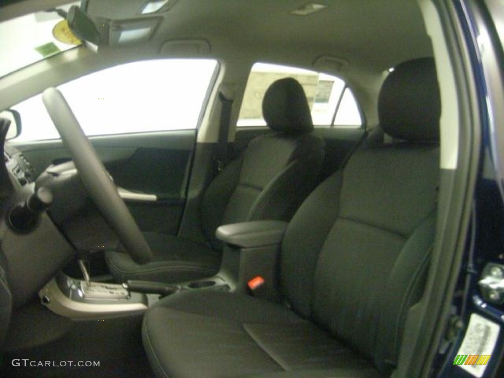 2012 Corolla S - Nautical Blue Metallic / Dark Charcoal photo #9