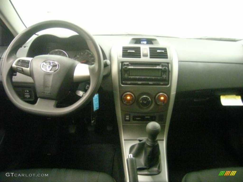 2012 Corolla S - Nautical Blue Metallic / Dark Charcoal photo #7