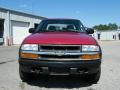Dark Cherry Red Metallic - S10 LS Extended Cab 4x4 Photo No. 8