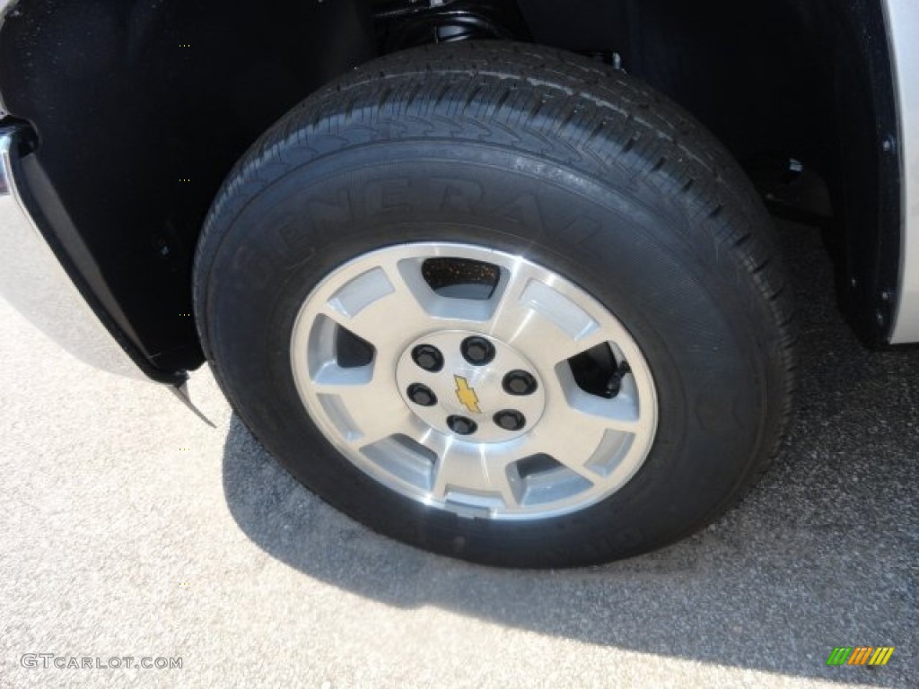 2013 Silverado 1500 LT Extended Cab - Silver Ice Metallic / Ebony photo #4